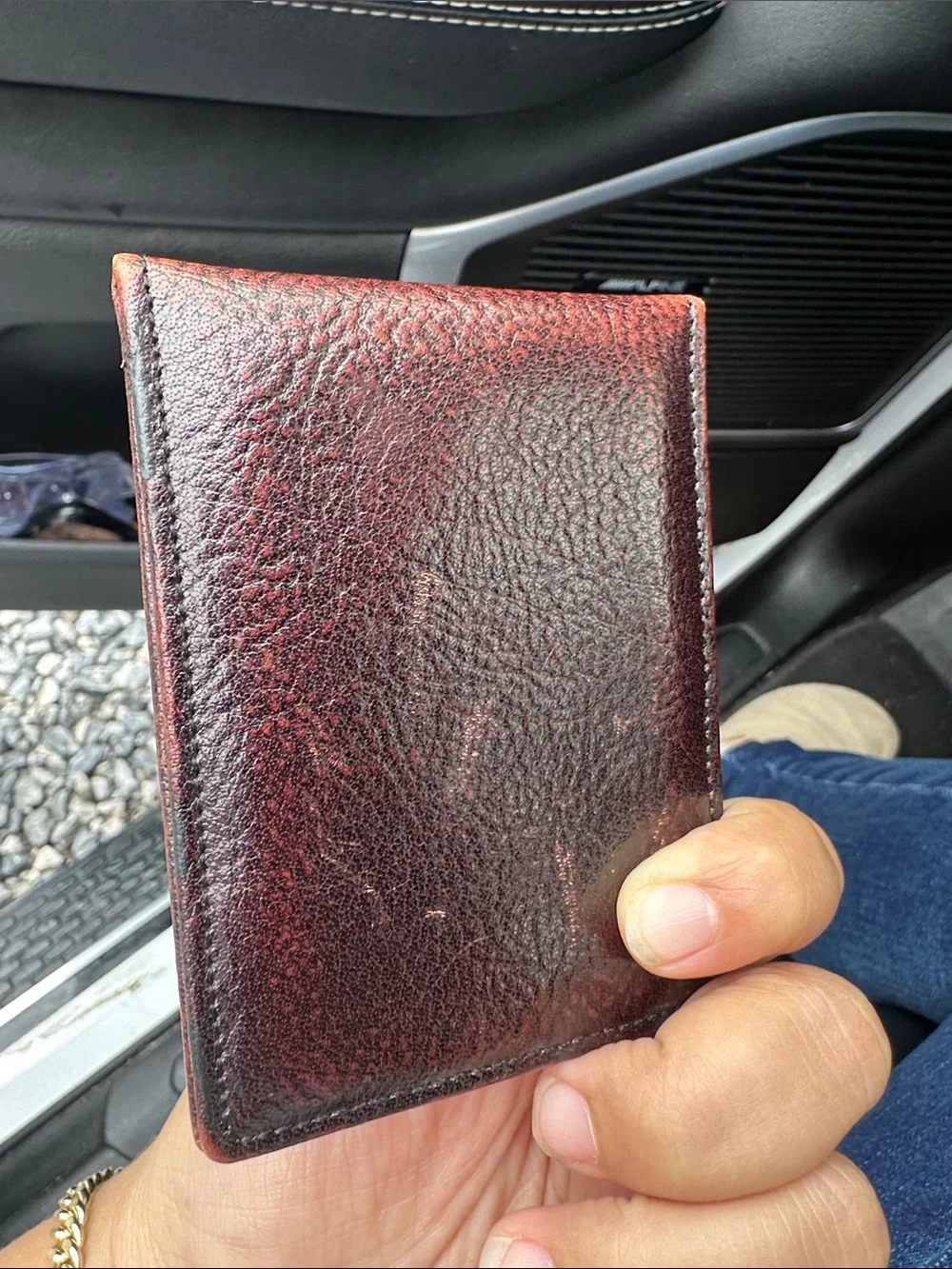 Wilson’s leather slim leather men’s wallet